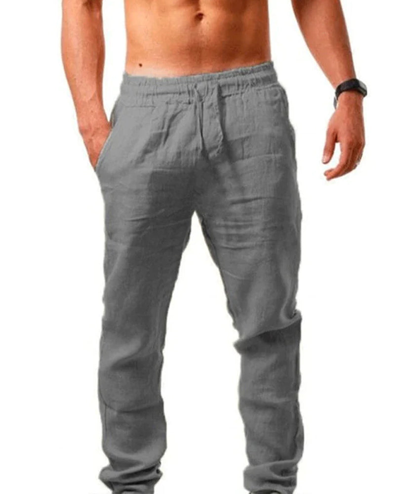 Adam | Pantalón de Lino Hombre – Fresco, Cómodo y Versátil