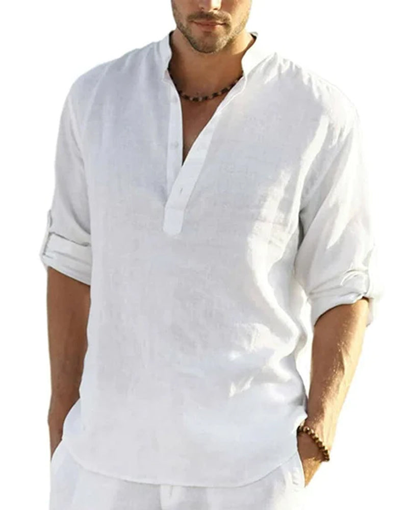 Marco | Camisa de Lino para Hombre – Frescura y Estilo Natural