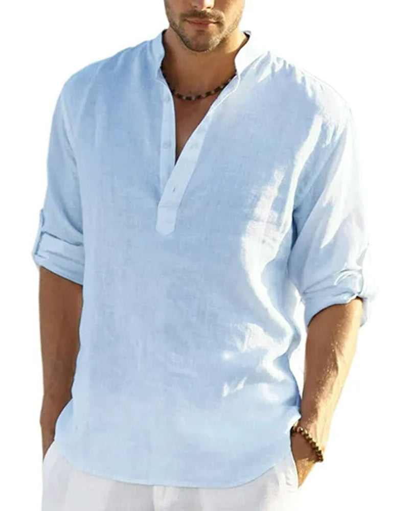 Marco | Camisa de Lino para Hombre – Frescura y Estilo Natural