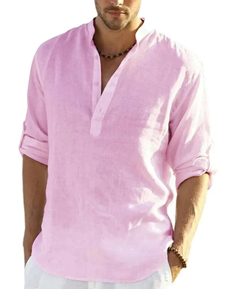 Marco | Camisa de Lino para Hombre – Frescura y Estilo Natural