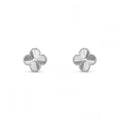 London | Pendientes Premium Plateados Diseño Floral
