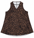 Dora | Blusa Sin Mangas para Mujer con Estampado Animal Print