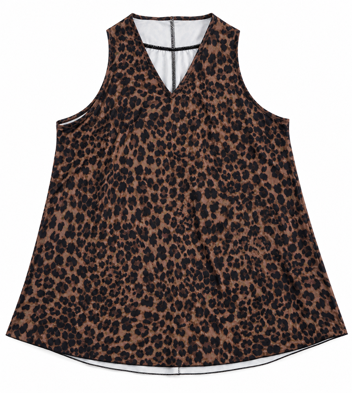 Dora | Blusa Sin Mangas para Mujer con Estampado Animal Print