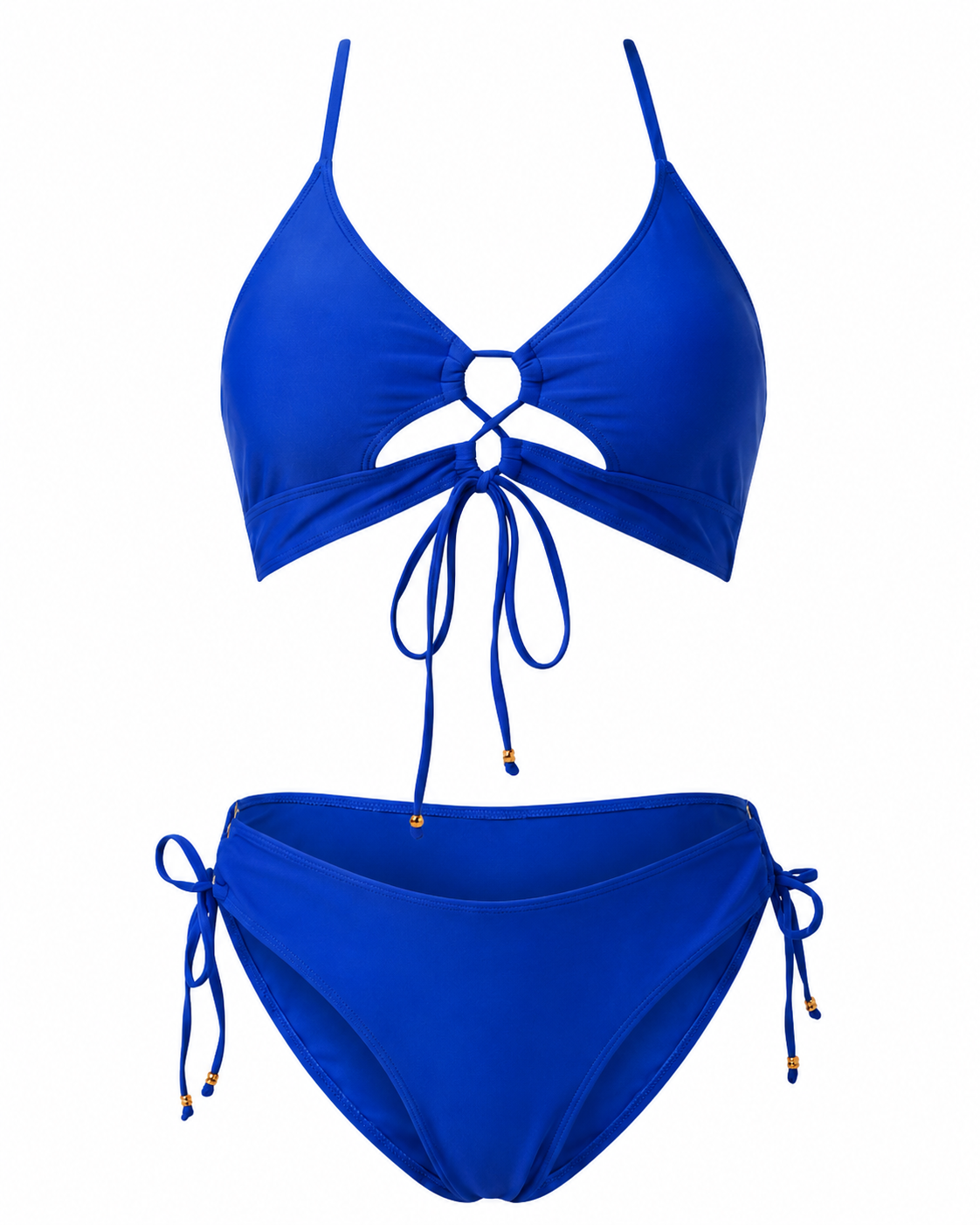 Arua  | Bikini de Dos Piezas con Cordón Frontal