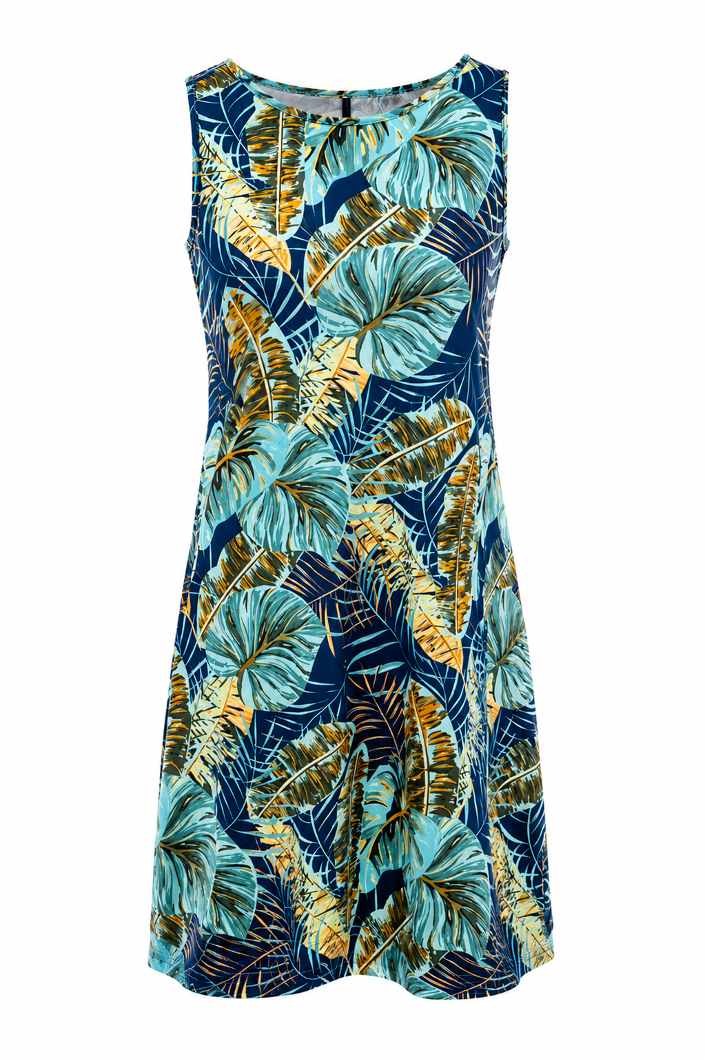 Frieda | Vestido Midi Estampado Tropical