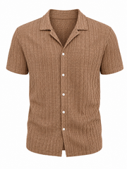 Miky | Camisa Texturizada Manga Corta