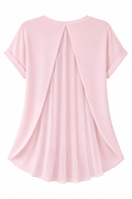 Melissa | Blusa Fluida con Espalda Plisada