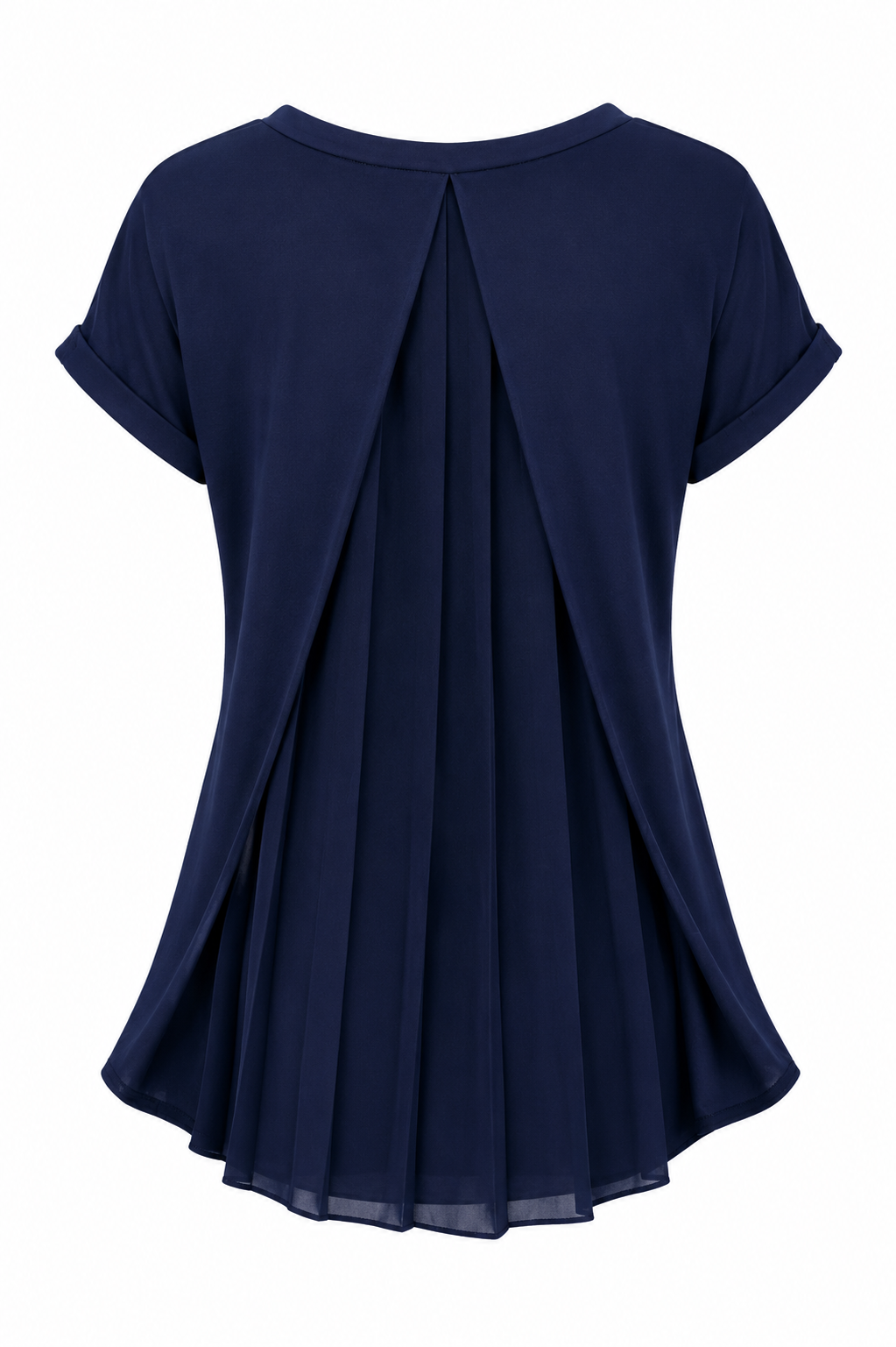 Melissa | Blusa Fluida con Espalda Plisada