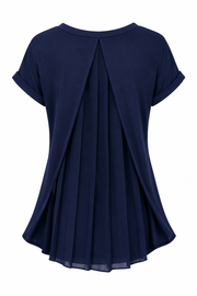 Melissa | Blusa Fluida Espalda Plisada