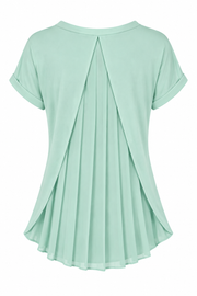 Melissa | Blusa Fluida Espalda Plisada