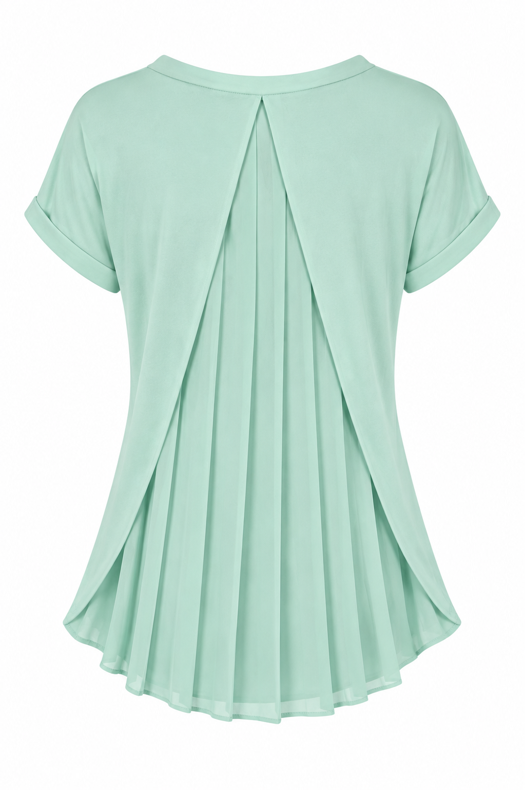 Melissa | Blusa Fluida con Espalda Plisada