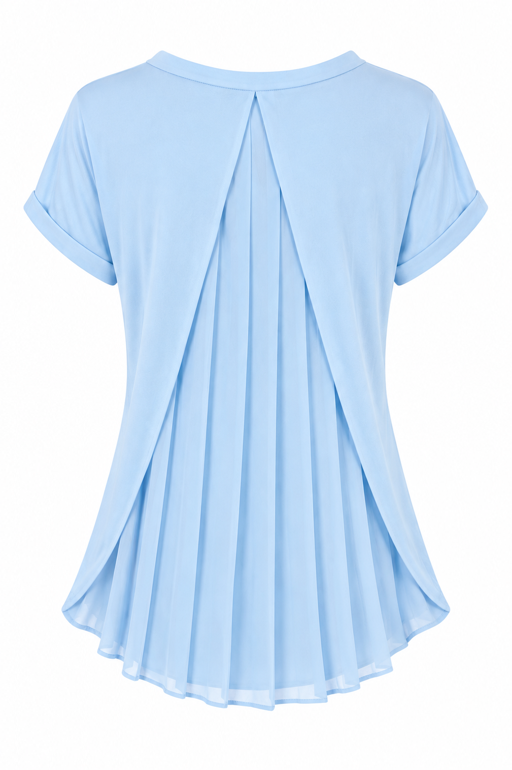 Melissa | Blusa Fluida con Espalda Plisada