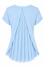 Melissa | Blusa Fluida Espalda Plisada
