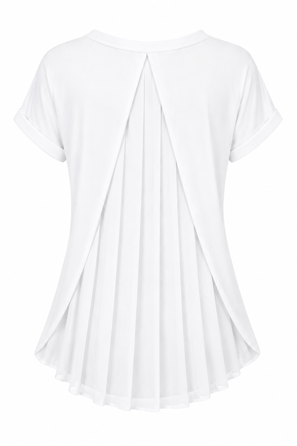 Melissa | Blusa Fluida con Espalda Plisada