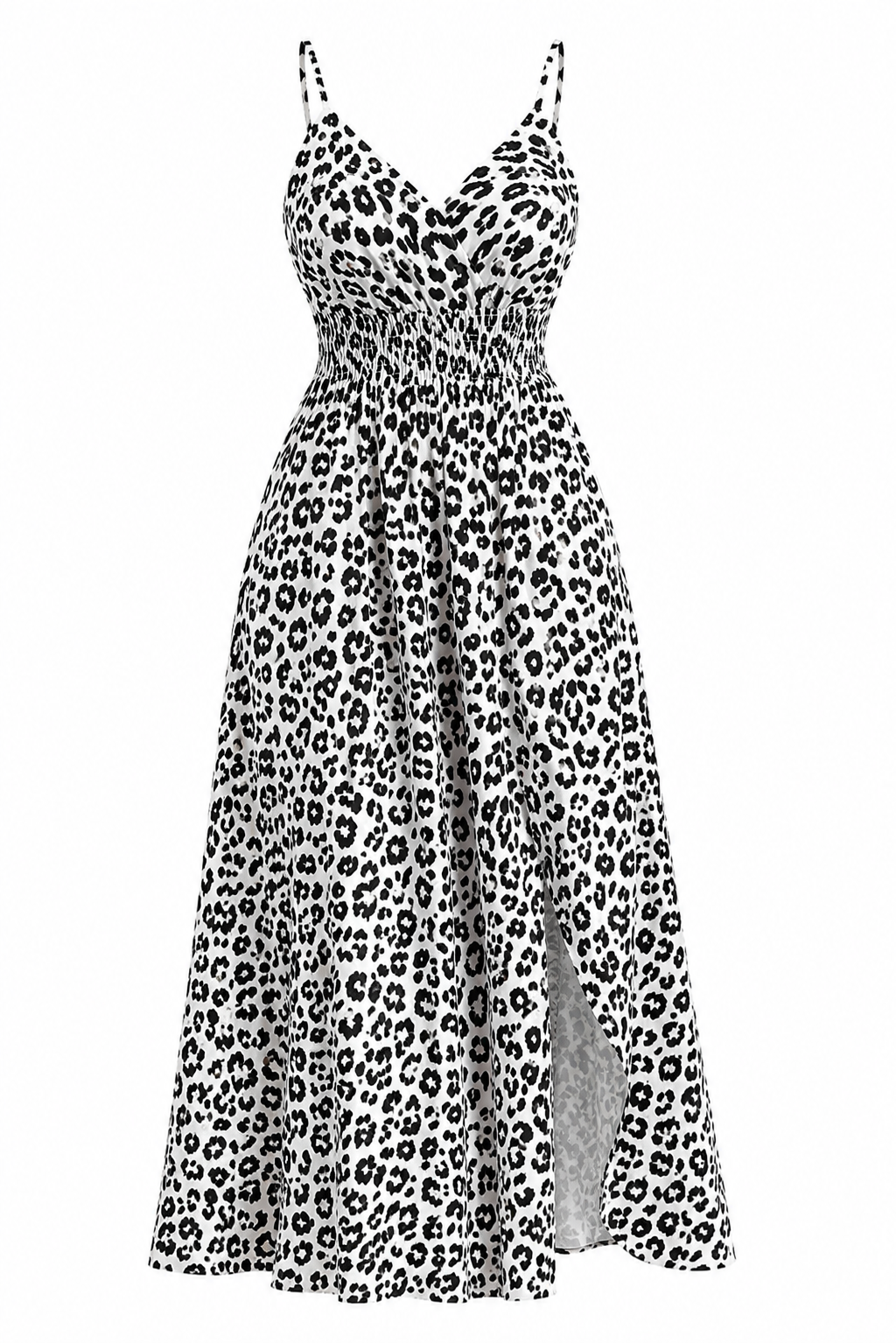Ilona | Vestido Maxi Animal Print Ajuste Perfecto