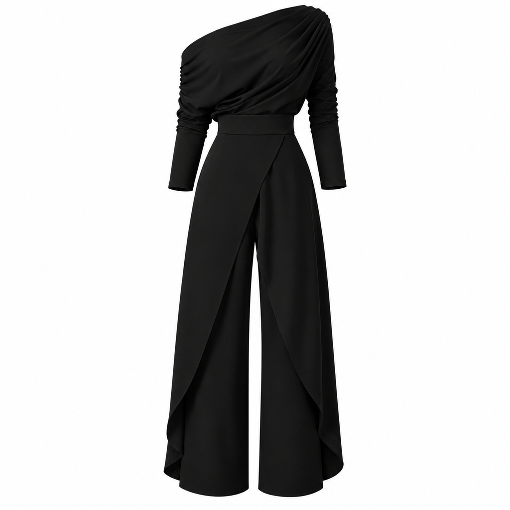 Nora  | Mono Largo Elegante de Un Hombro
