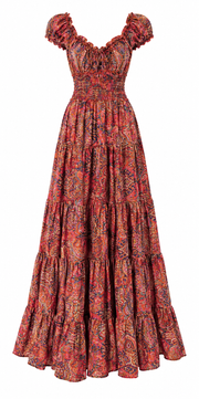 Romina | Vestido Largo Boho Elegante