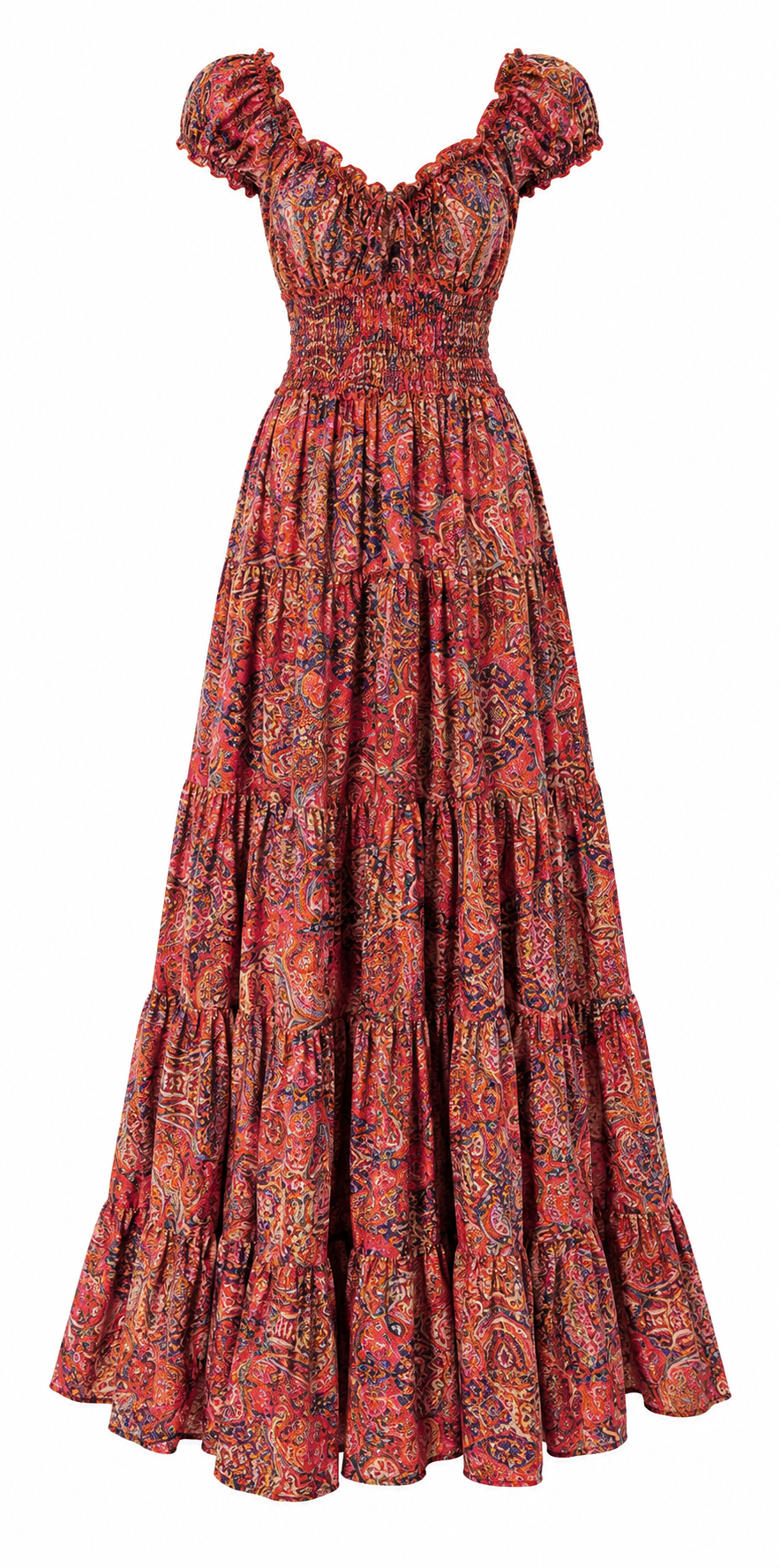 Romina | Vestido Largo Boho Elegante