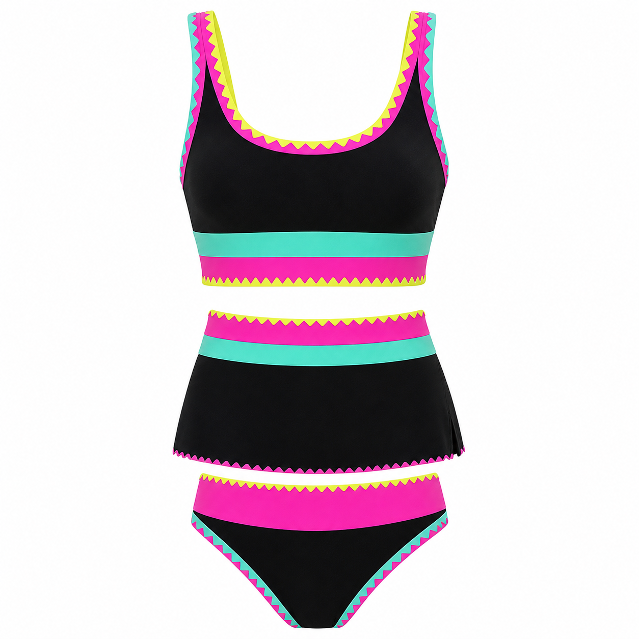 Helen | Conjunto Bikini Moldeador Estilo Deportivo