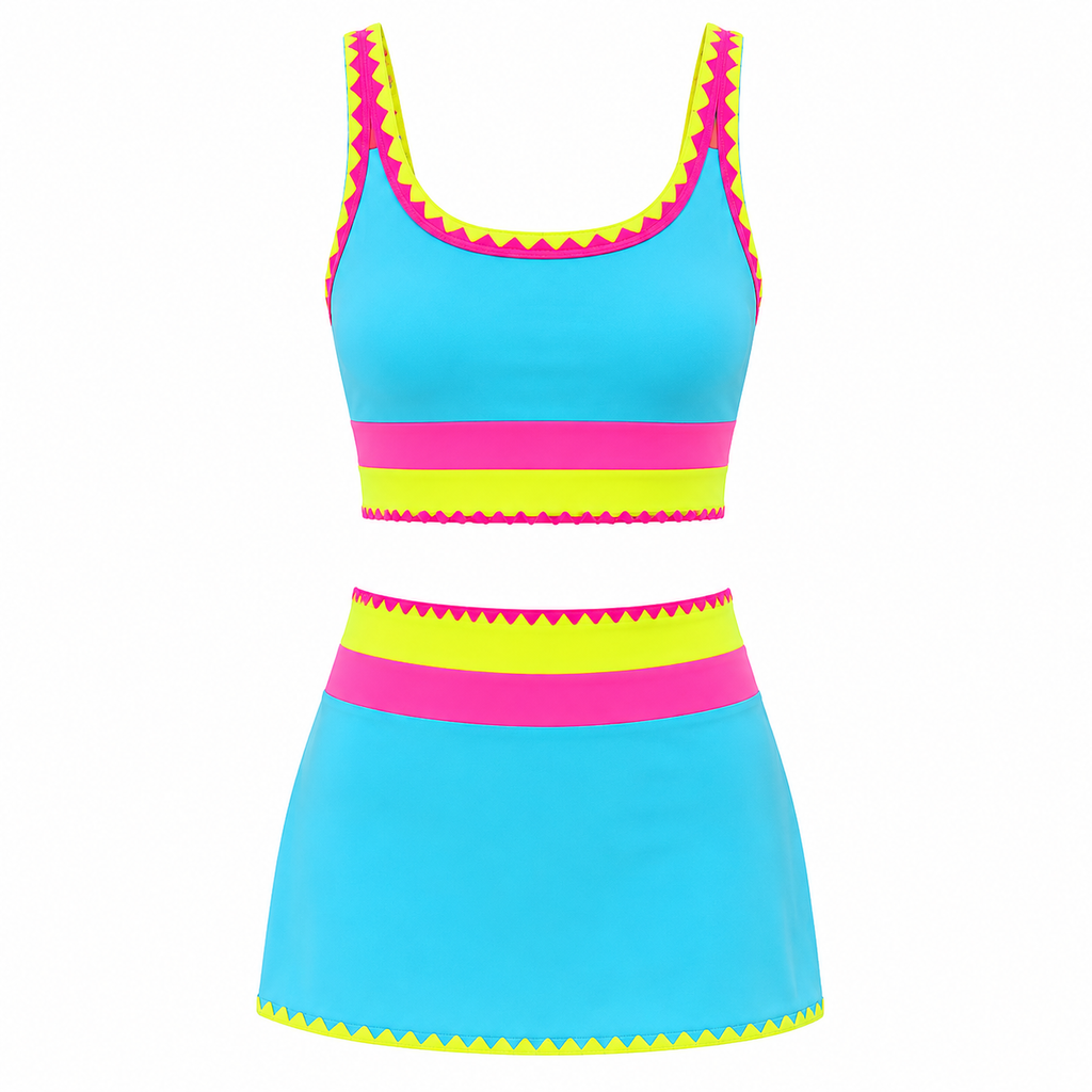 Helen | Conjunto Bikini Moldeador Estilo Deportivo