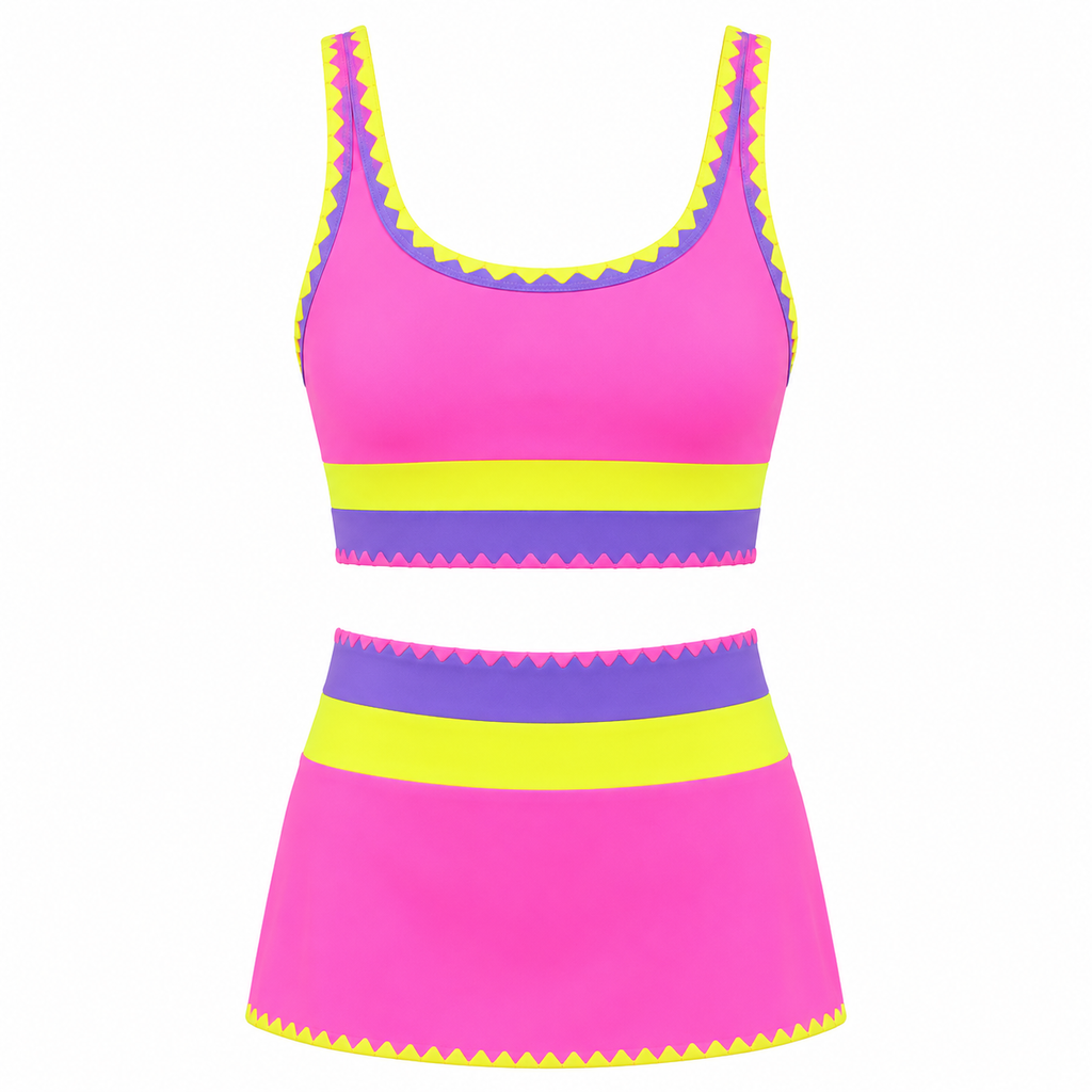 Helen | Conjunto Bikini Moldeador Estilo Deportivo