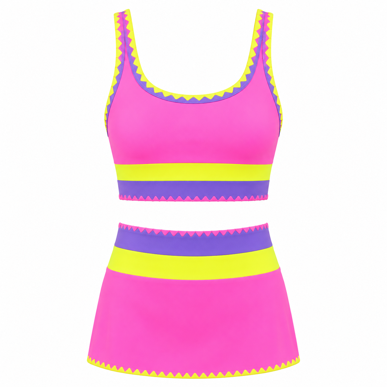 Helen | Conjunto Bikini Moldeador Estilo Deportivo