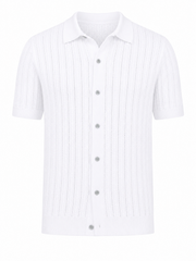 Glen | Camisa de Punto Manga Corta