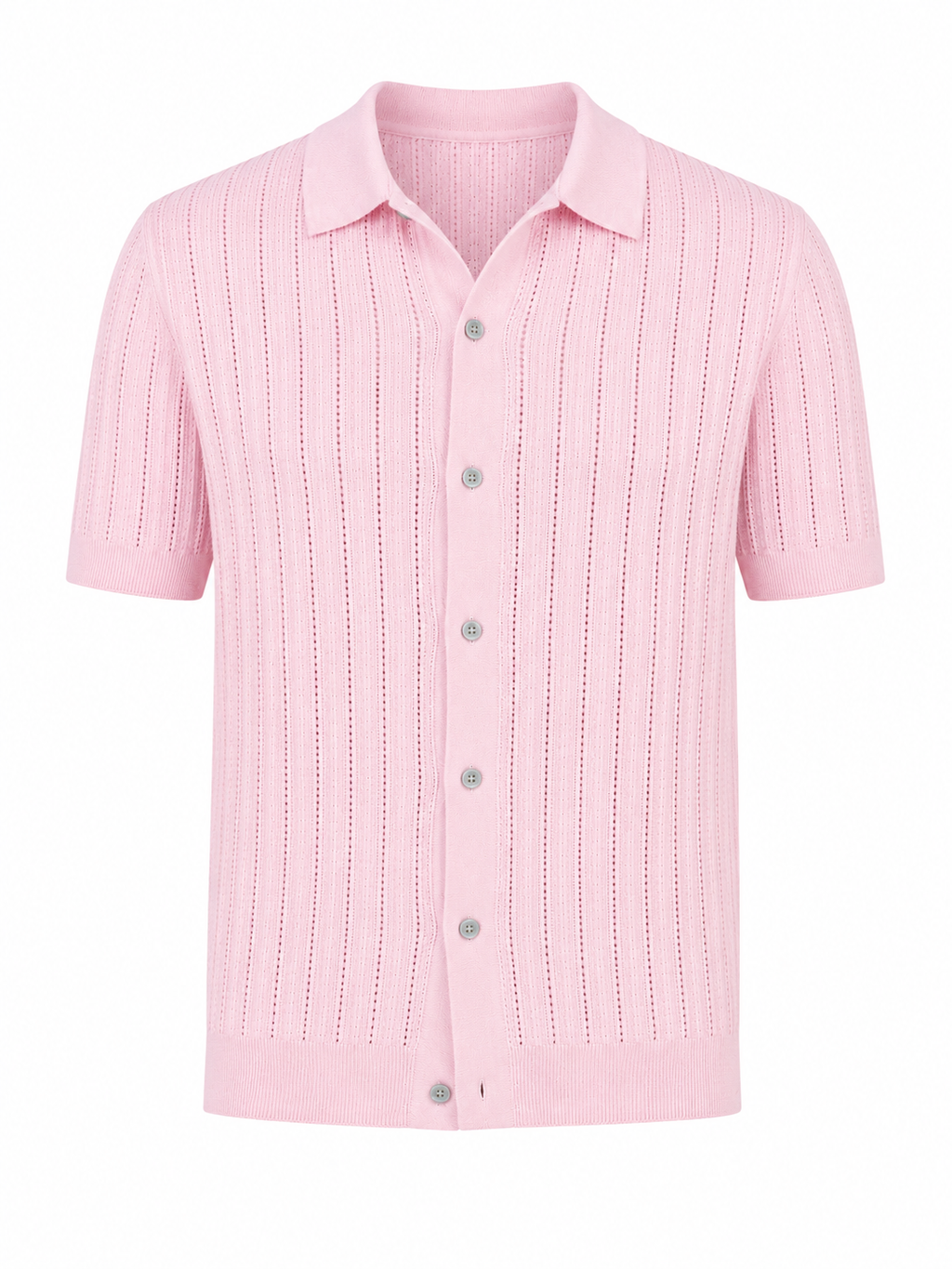 Glen | Camisa de Punto Elegante de Manga Corta