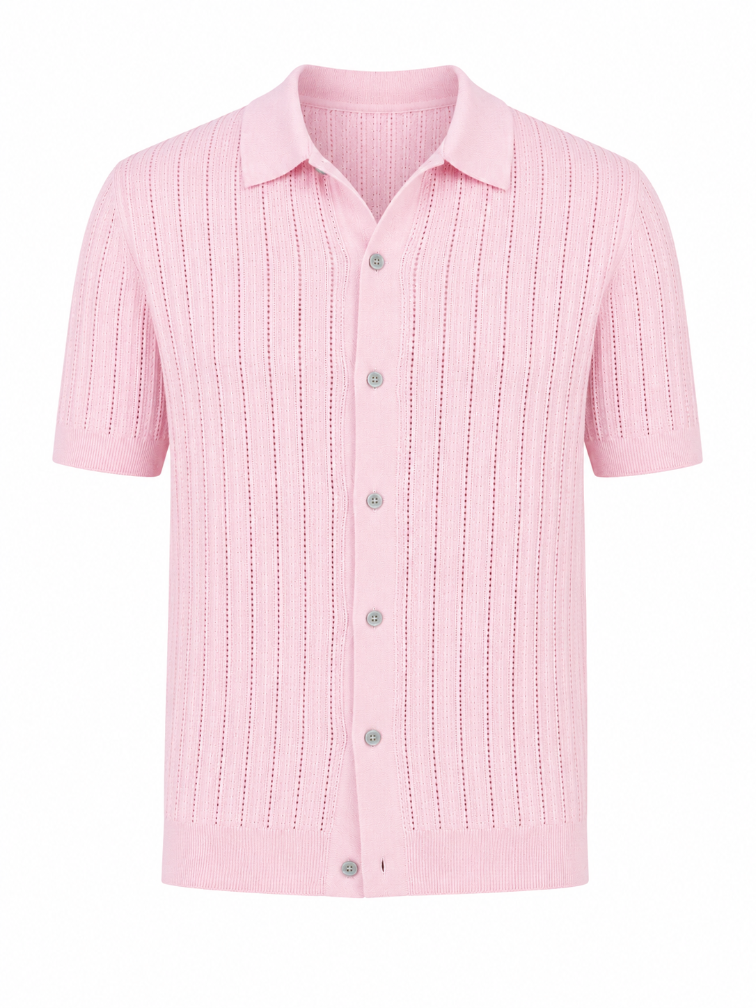 Glen | Camisa de Punto Elegante de Manga Corta