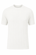 Gabriel | Camiseta Elegante de Punto Texturizado