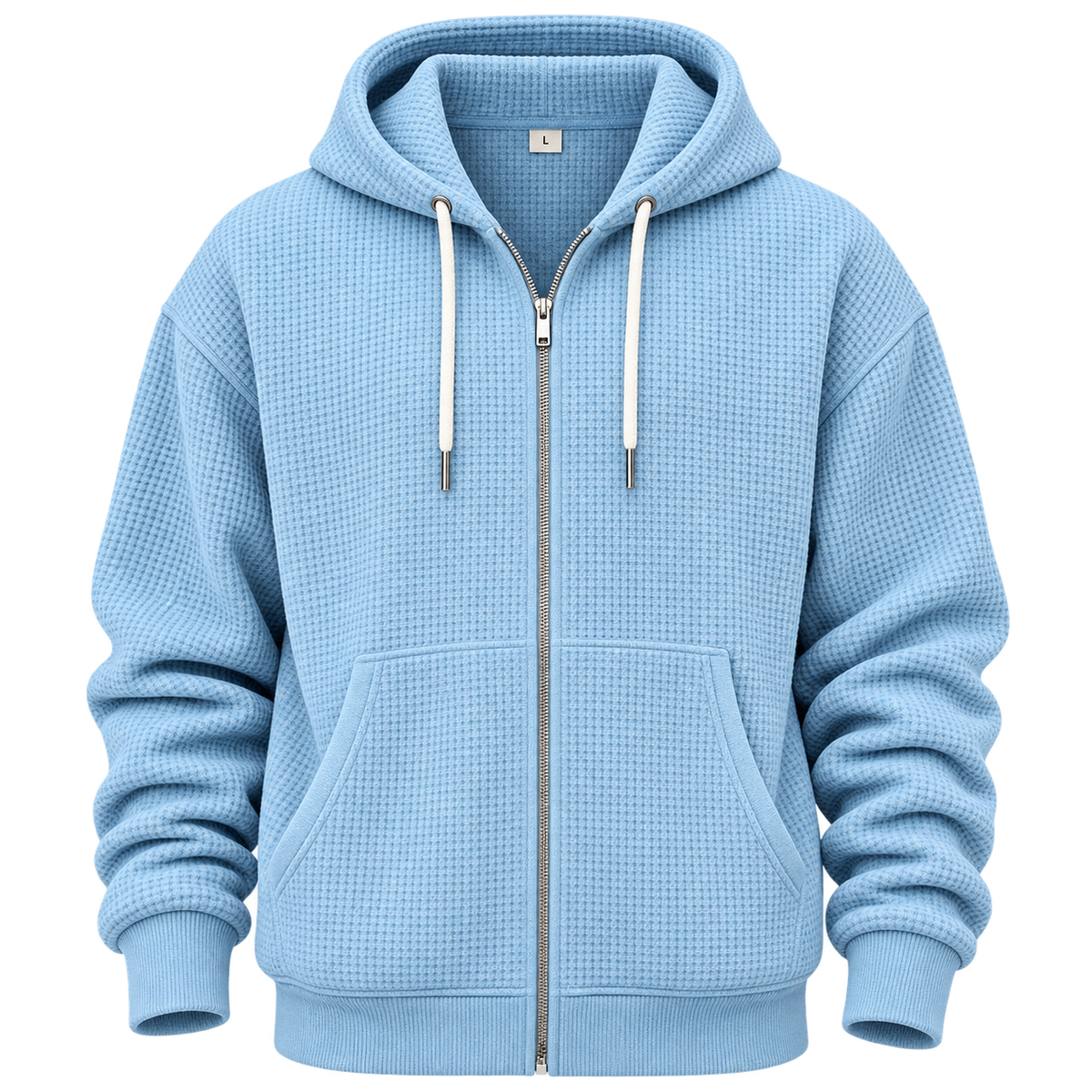 Zaid | Sudadera con Capucha Textura Waffle