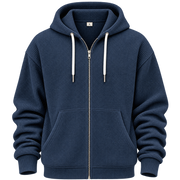 Zaid | Sudadera con Capucha Textura Waffle
