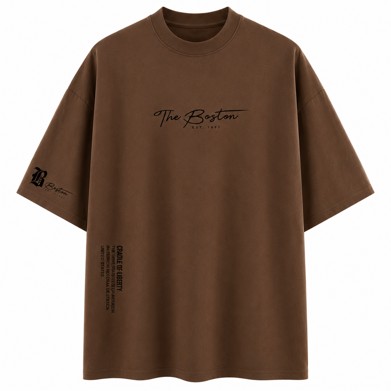 Dark | Camiseta de estilo urbano para hombre de corte holgado