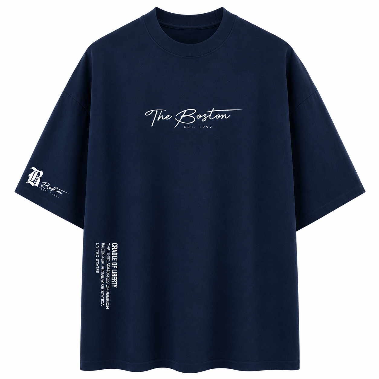 Dark | Camiseta de estilo urbano para hombre de corte holgado