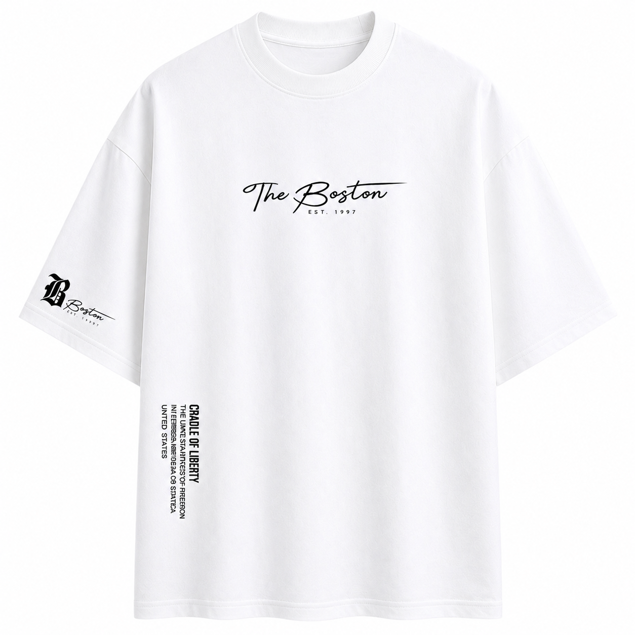 Dark | Camiseta de estilo urbano para hombre de corte holgado