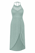 Ester | Vestido Elegante de Encaje con Abertura