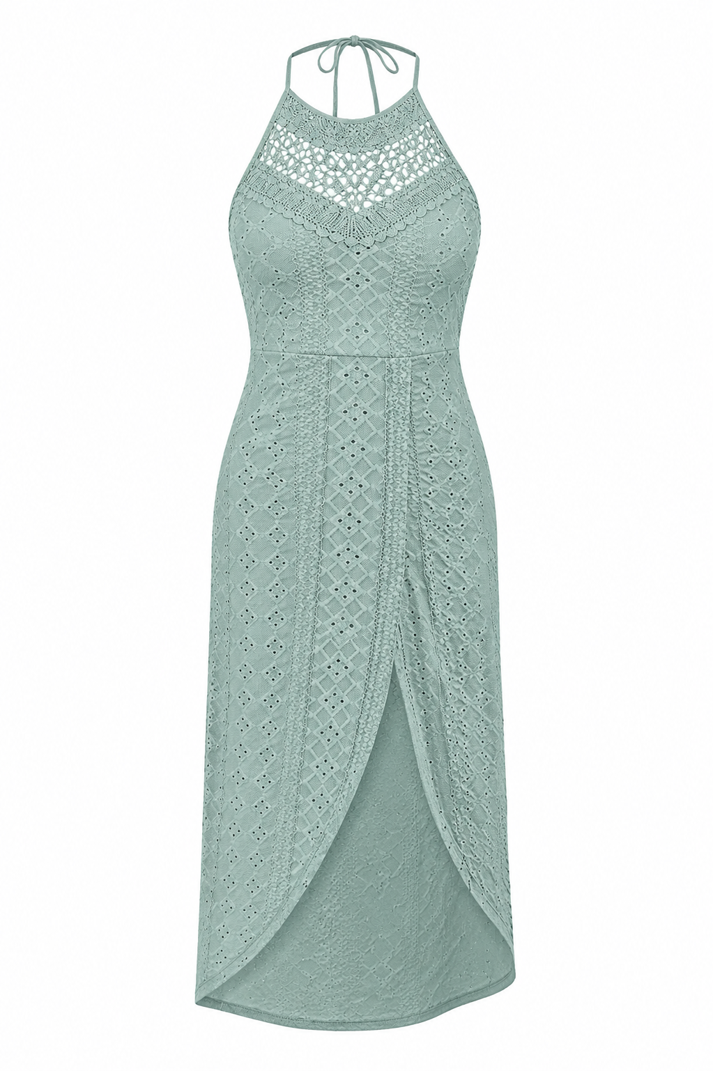 Ester | Vestido Elegante de Encaje con Abertura