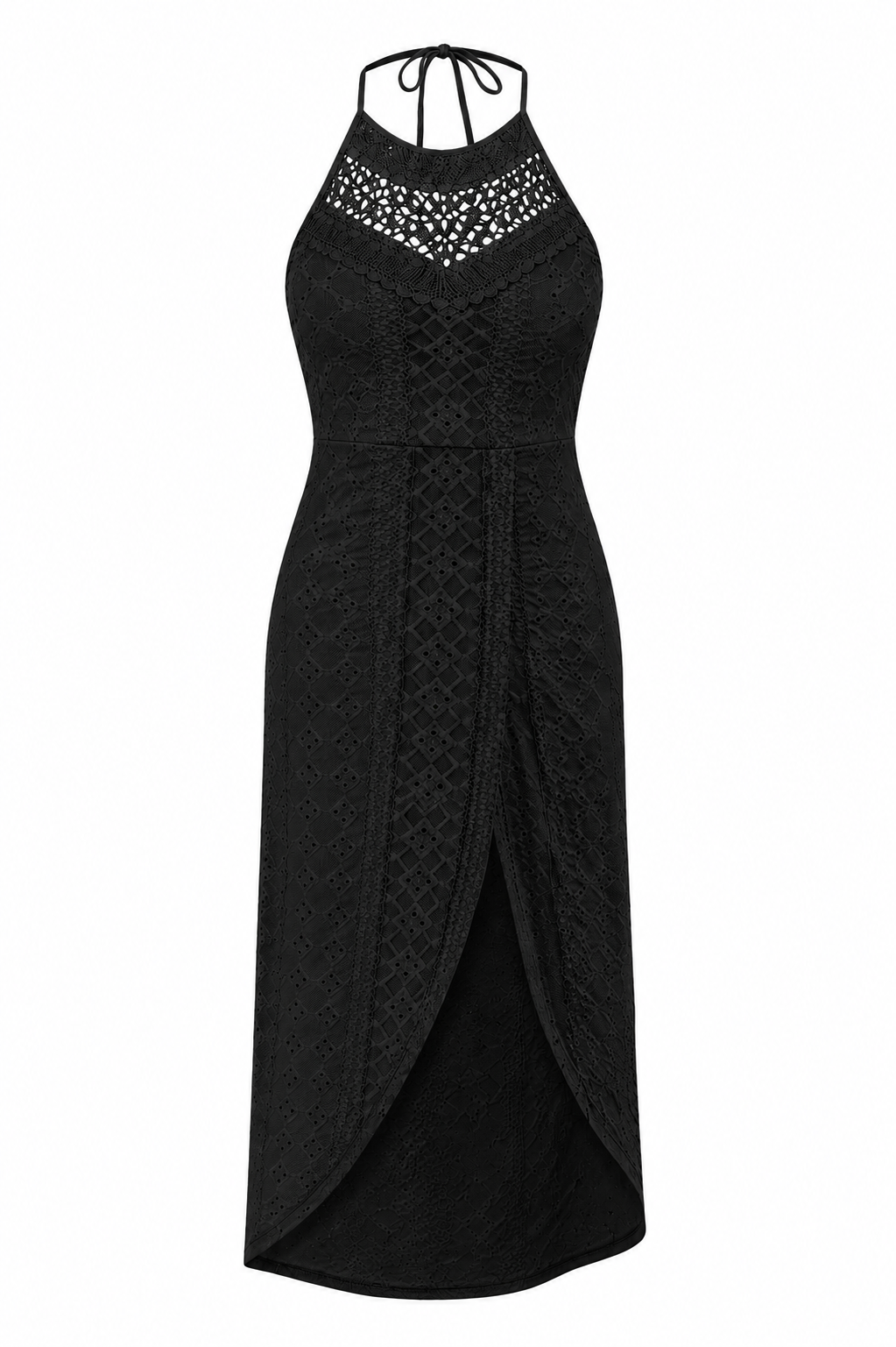 Ester | Vestido Elegante de Encaje con Abertura