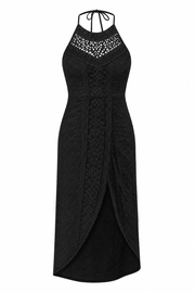 Ester | Vestido Elegante Encaje Abertura