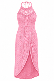 Ester | Vestido Elegante Encaje Abertura