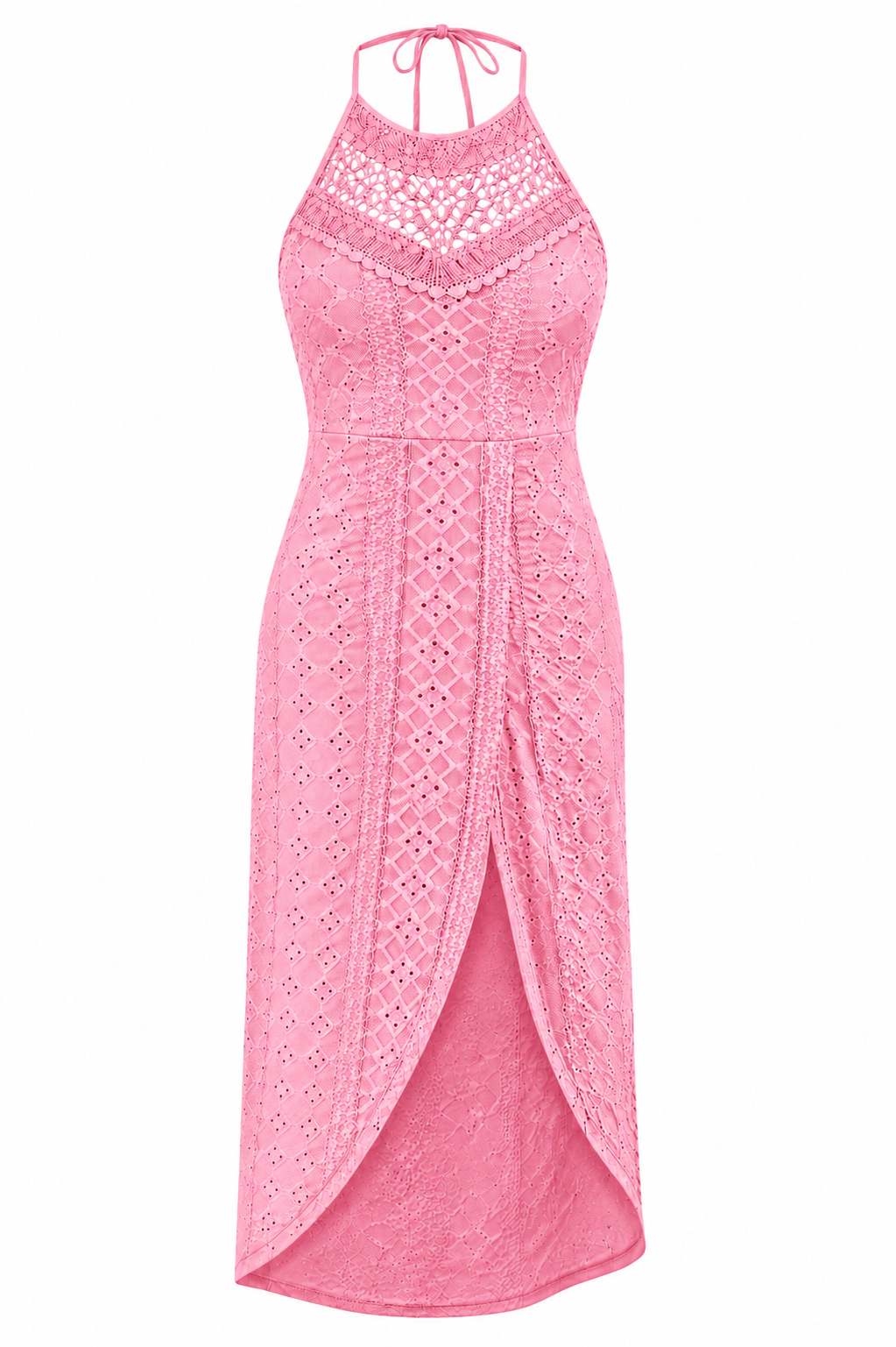 Ester | Vestido Elegante de Encaje con Abertura