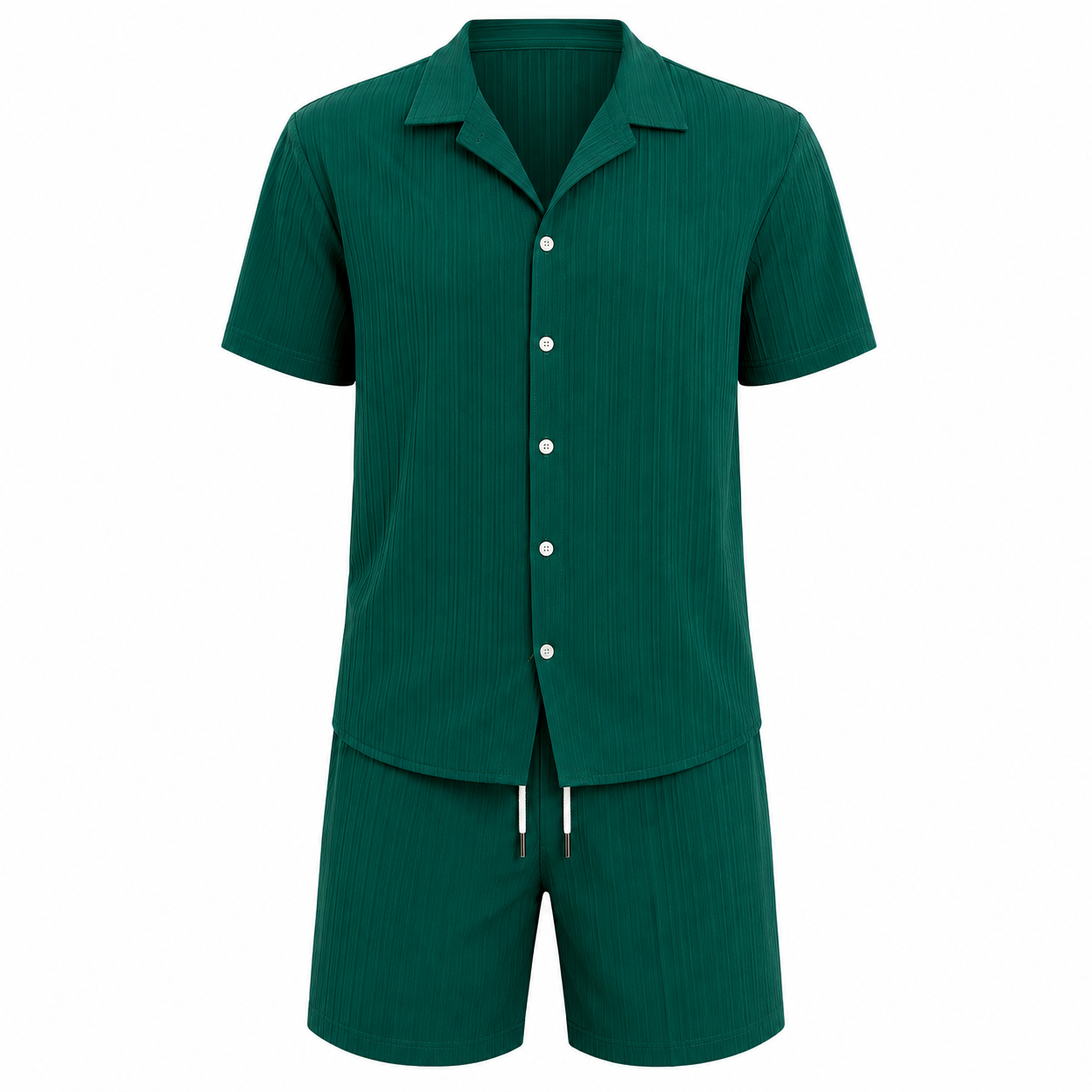Juan | Conjunto Hombre Verano (Camisa + Short) – Fresco, Cómodo y Moderno
