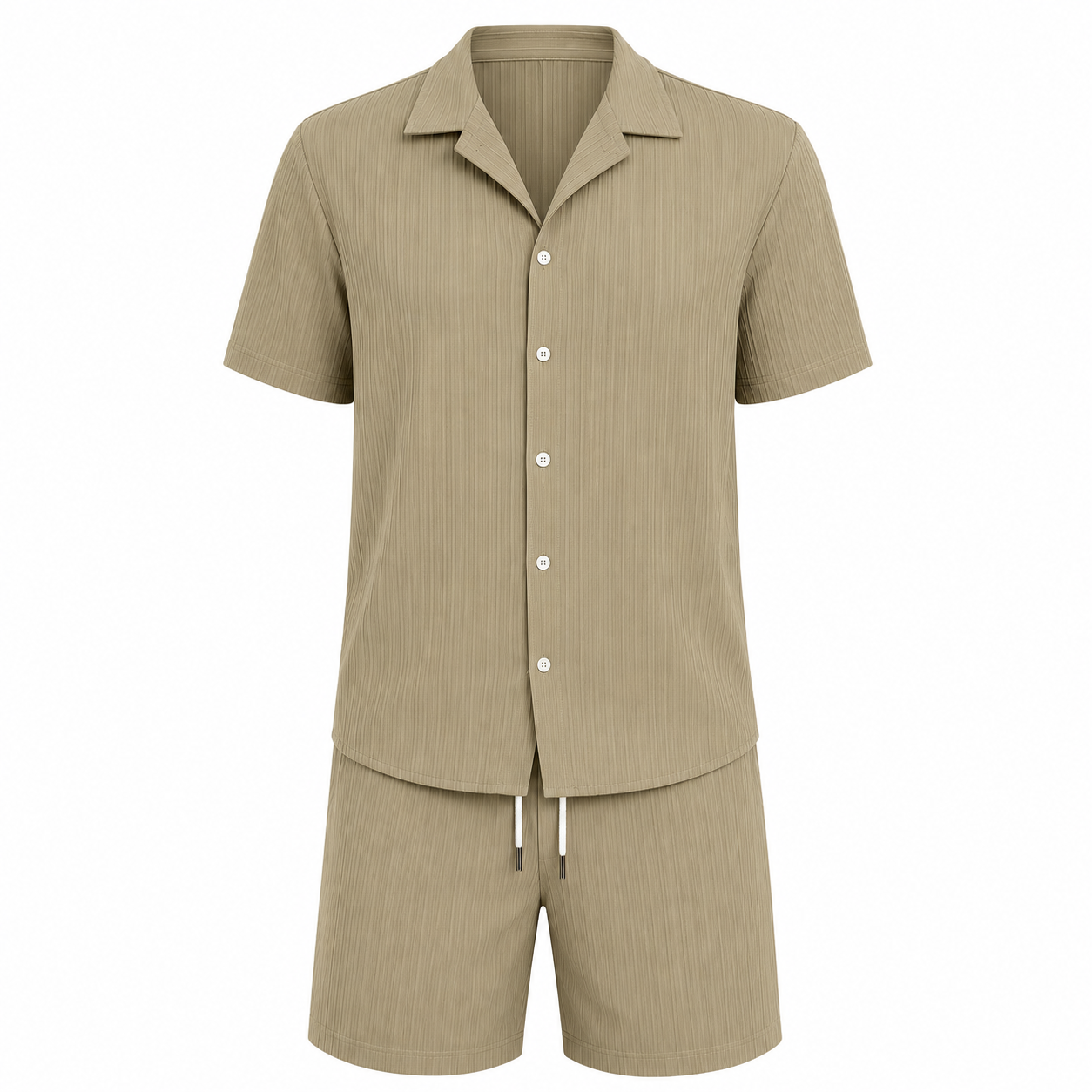 Juan | Conjunto Hombre Verano (Camisa + Short) – Fresco, Cómodo y Moderno