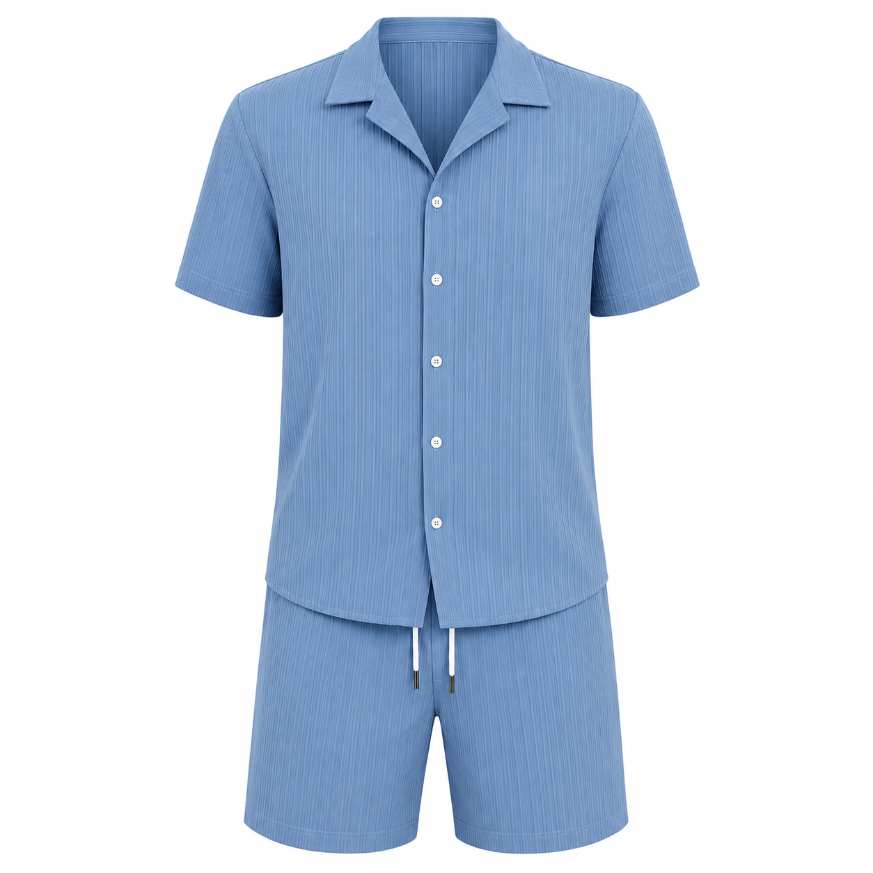 Juan | Conjunto Hombre Verano (Camisa + Short) – Fresco, Cómodo y Moderno