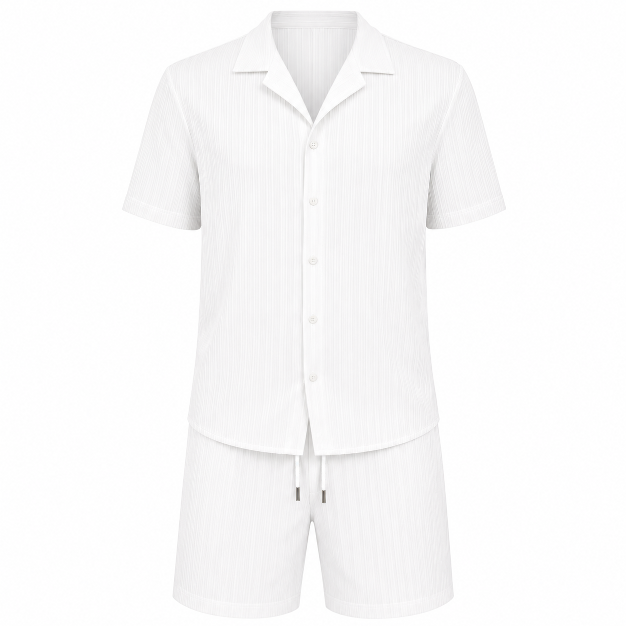 Juan | Conjunto Hombre Verano (Camisa + Short) – Fresco, Cómodo y Moderno