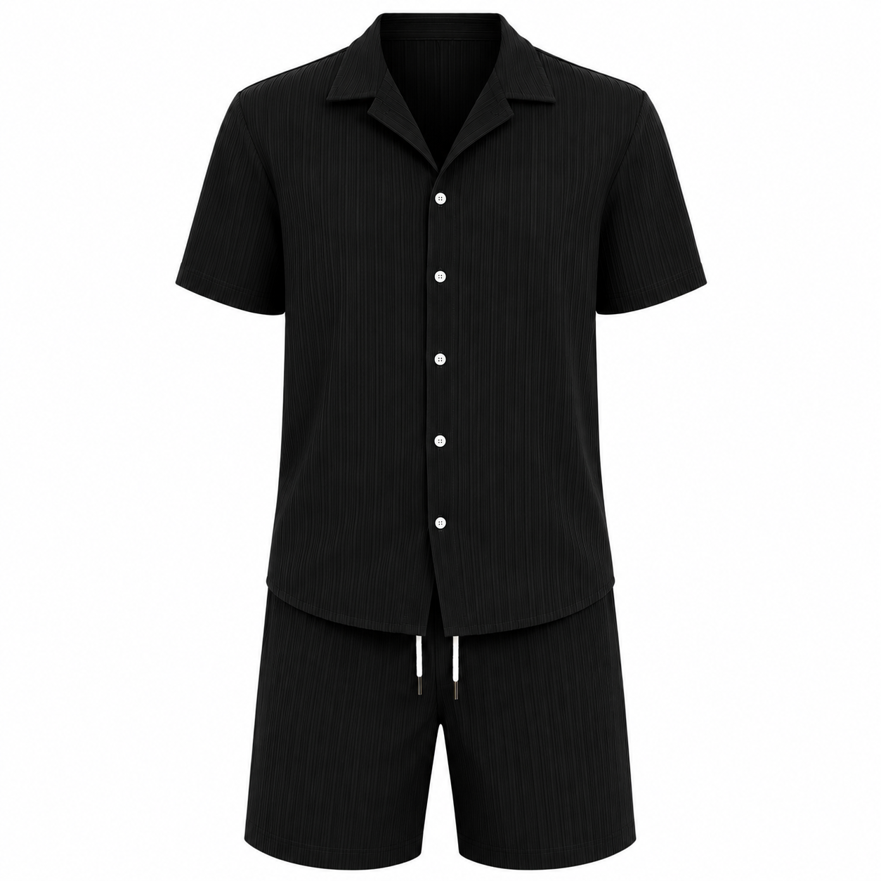 Juan | Conjunto Hombre Verano (Camisa + Short) – Fresco, Cómodo y Moderno