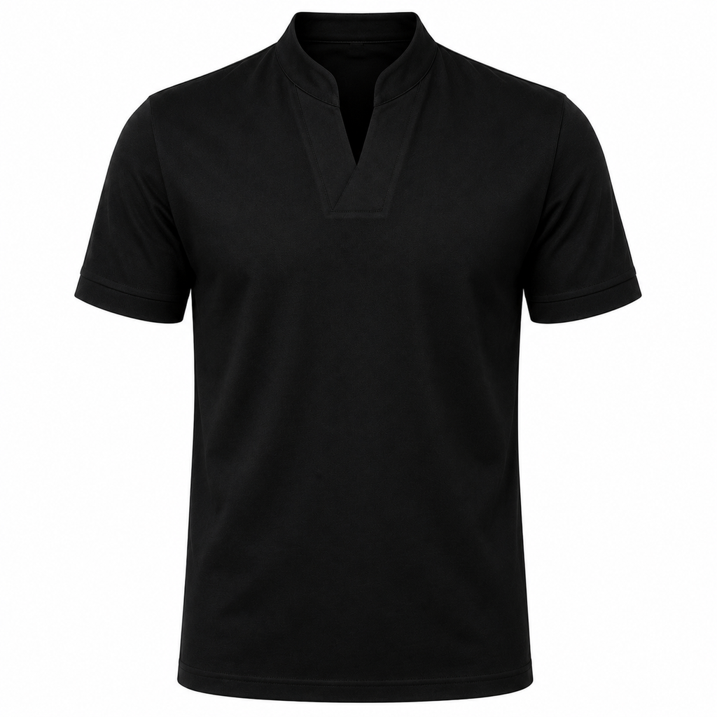 Dani | Camiseta de Cuello Mao