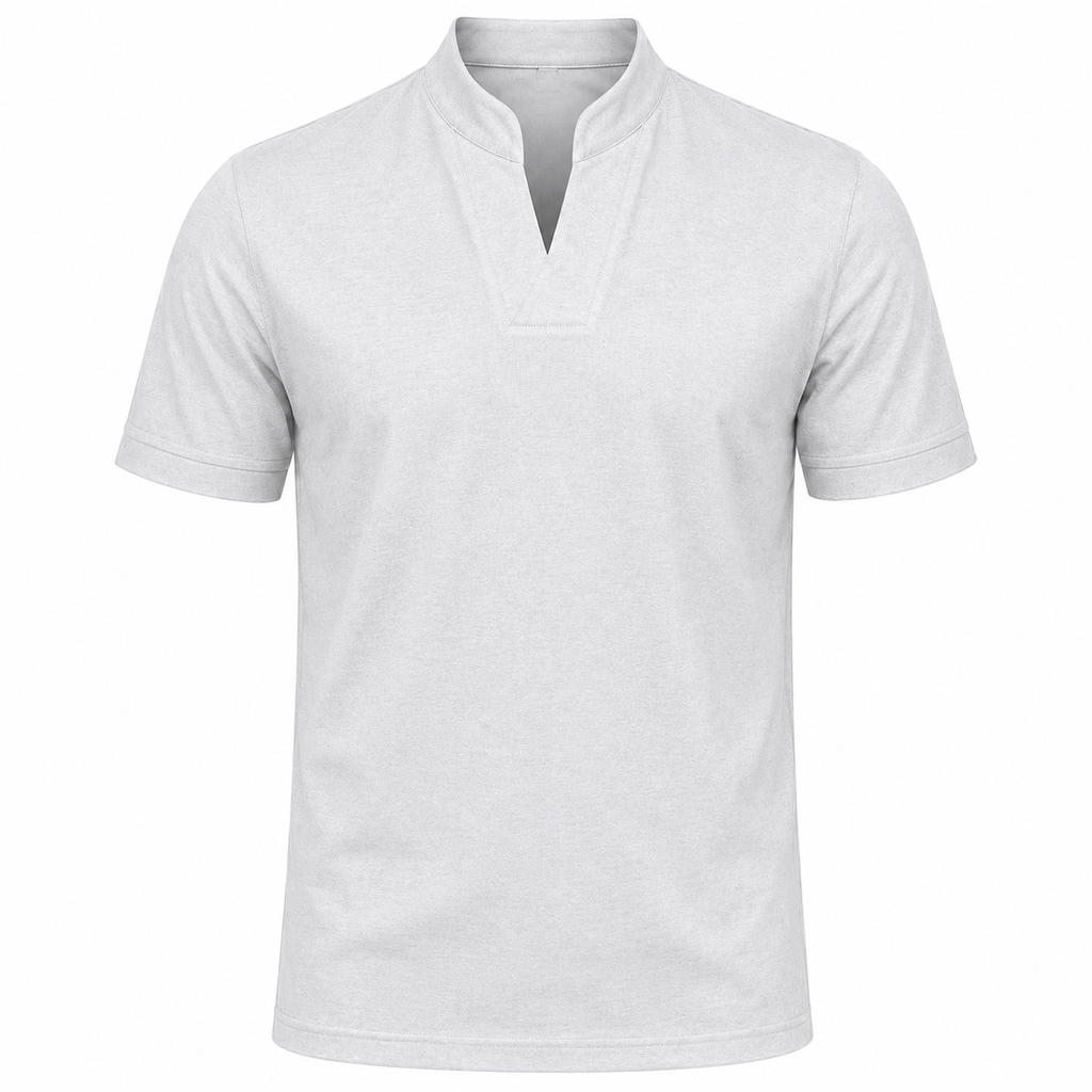 Dani | Camiseta de Cuello Mao