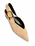 Bea | Zapatos Slingback de Gamuza – Elegancia y Comodidad