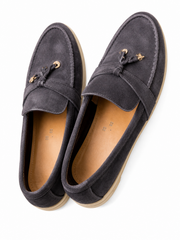 Brenda | Zapatos Loafer de Gamuza
